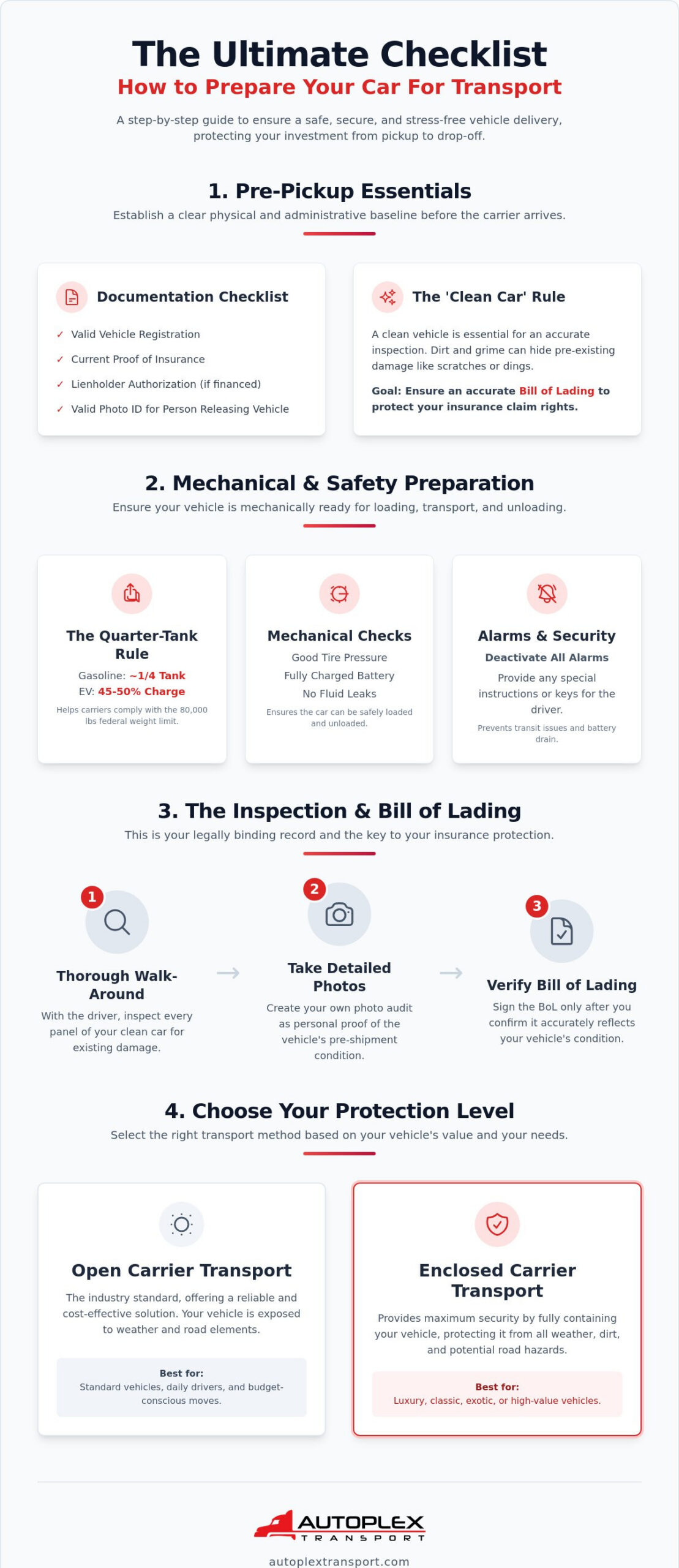 How to Prepare a Car for Transport: The 2026 Essential Checklist