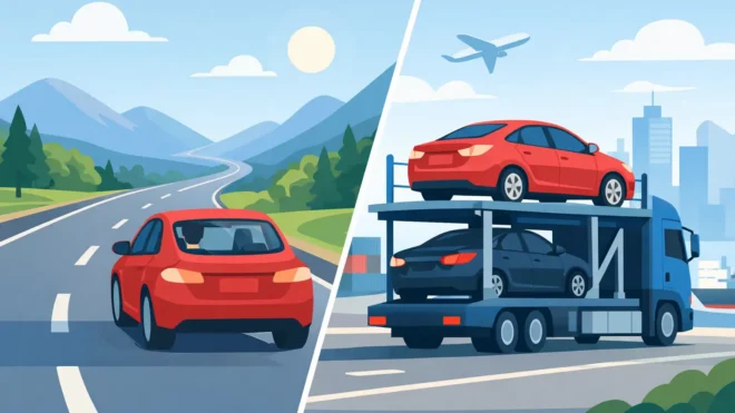 Driving vs Shipping a Car for a Long-Distance Move