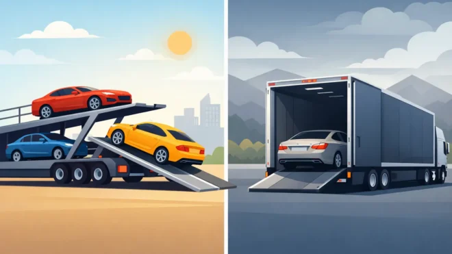 Open vs Enclosed Car Shipping: Which Fits?