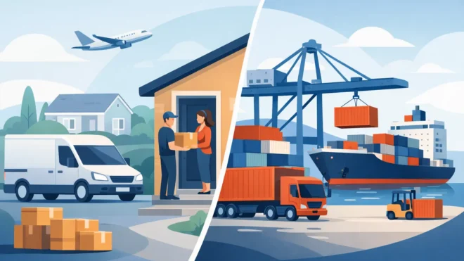 Door to Door vs Terminal Shipping Explained