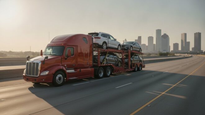 Open Carrier Car Transport Houston: National Logistics and Shipping Guide