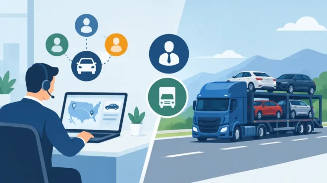 Broker vs Carrier Auto Transport Explained