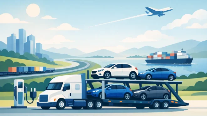 Electric Vehicle Shipping for Long Moves