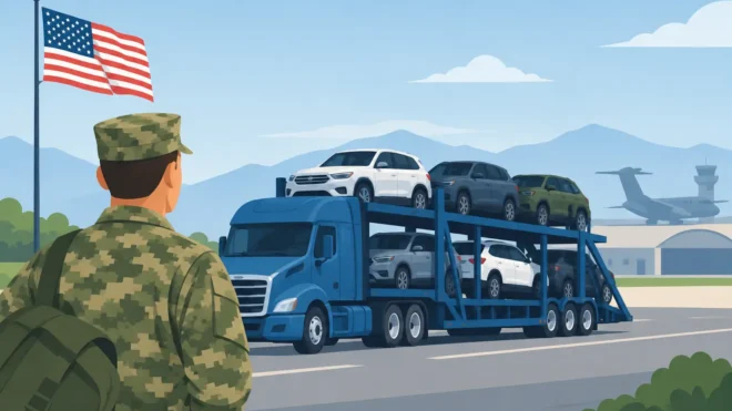 Auto Transport for Military Moves Made Simple